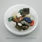 Bol selenit cu mixt pietre