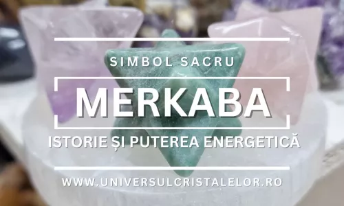 Merkaba din Cristale: Simbol Sacru, Istorie și Puterea Energetică