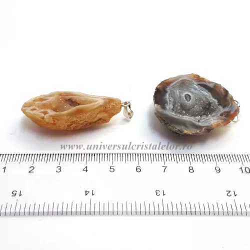 Pandantiv agat geoda Pandantiv agat geoda