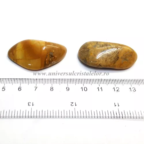 Jasp galben piatra rulata