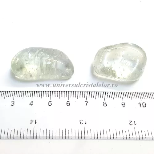 Prasiolit piatra rulata m1