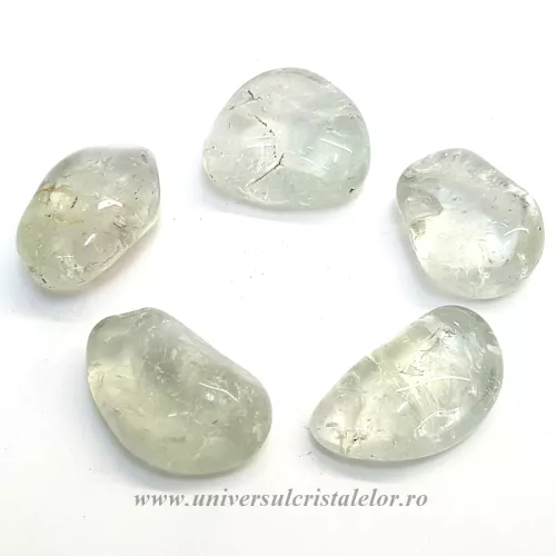 Prasiolit piatra rulata m1
