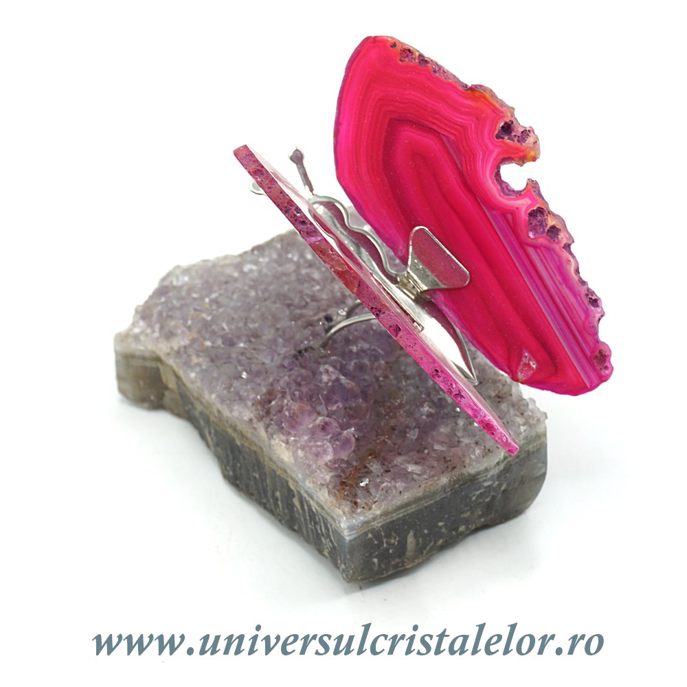 Agat Fluture agat unicat m24