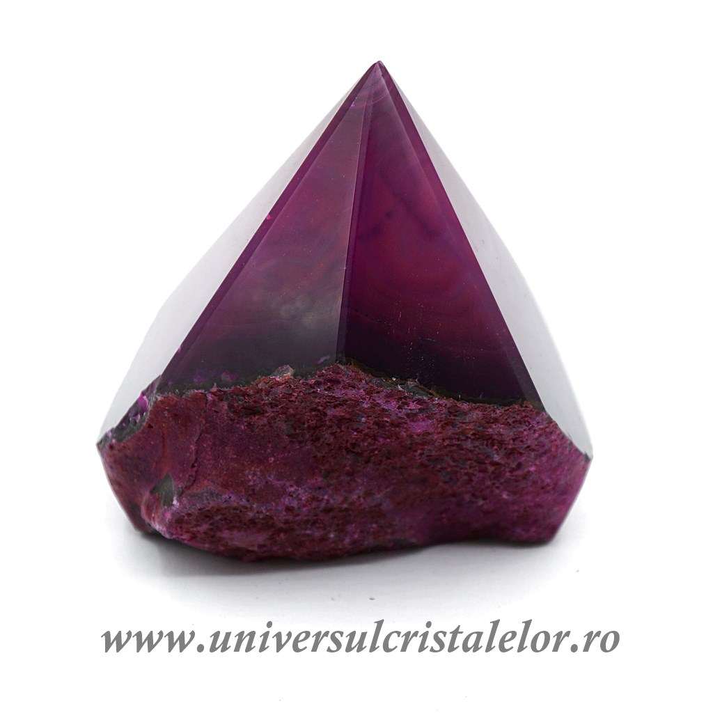 Collectibles Agat roz varf cu baza