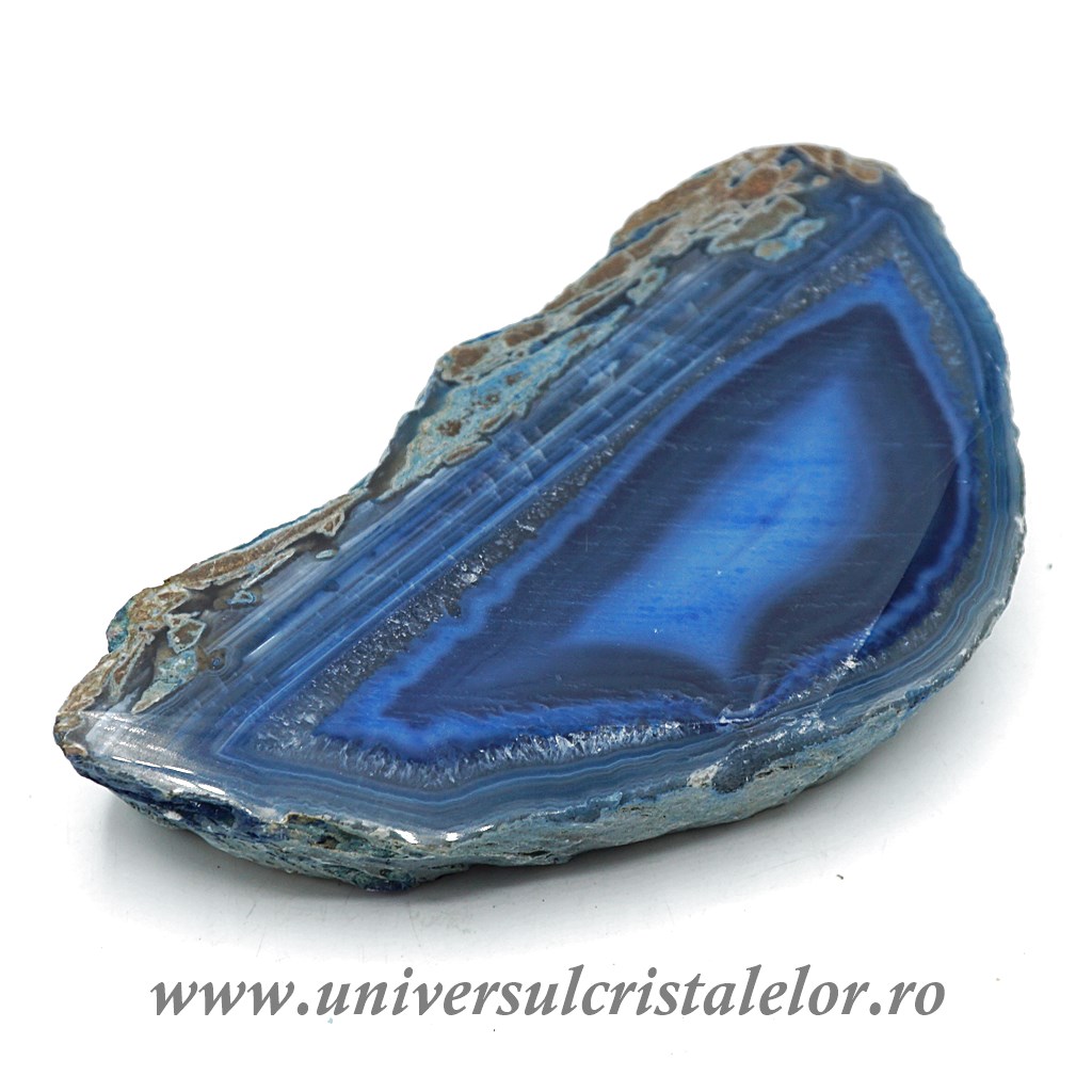 Collectibles Felie agat turcoaz unicat m02