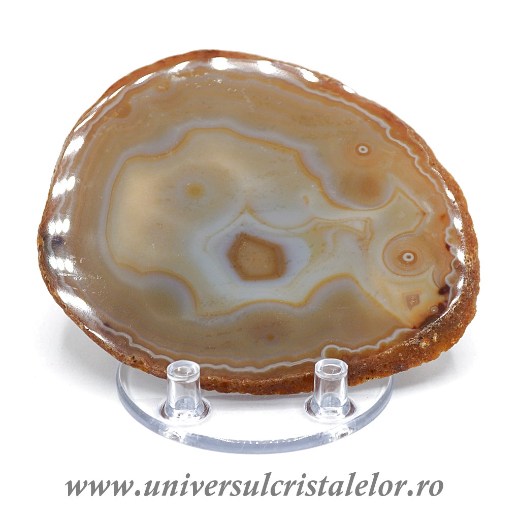 Collectibles Felie agat natural unicat m01