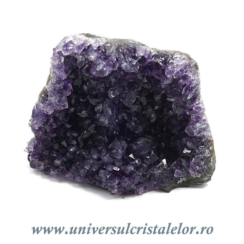 Arts & Entertainment Ametist cu baza mineral unicat m19