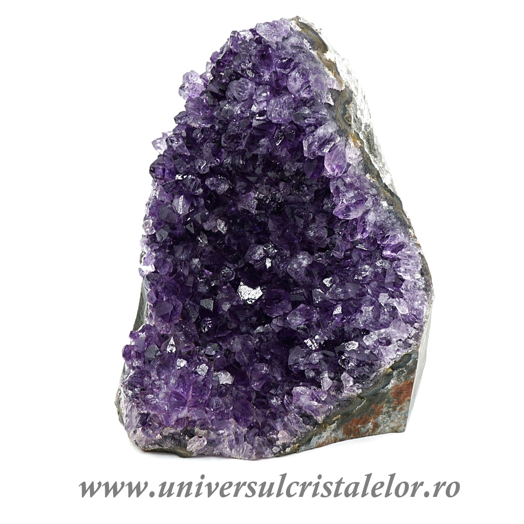 Arts & Entertainment Ametist cu baza mineral unicat m01