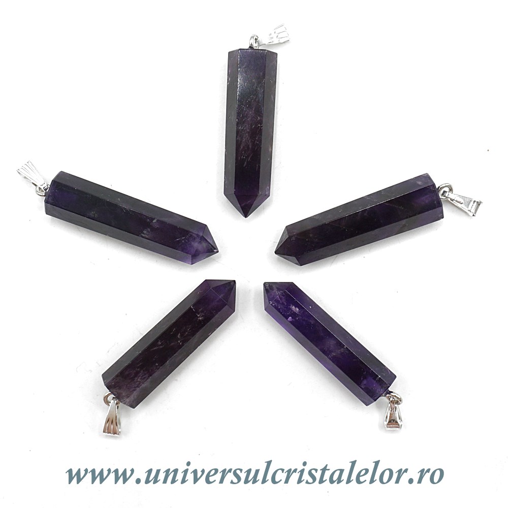 Pandantiv ametist varf