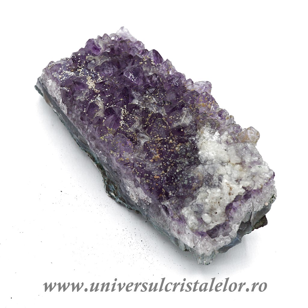 Ametist Ametist cu calcit mineral unicat m07