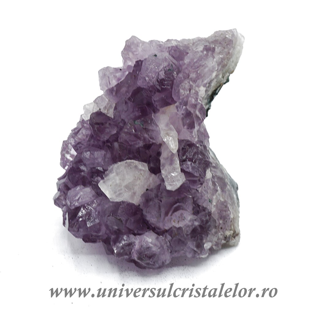 Ametist Ametist cu calcit mineral unicat m04