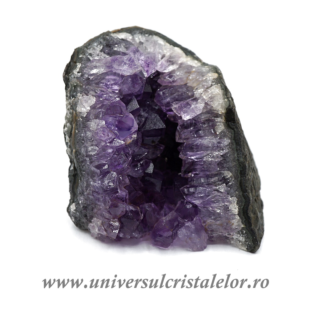 Ametist Ametist ( fragment din geoda ) mineral unicat m17