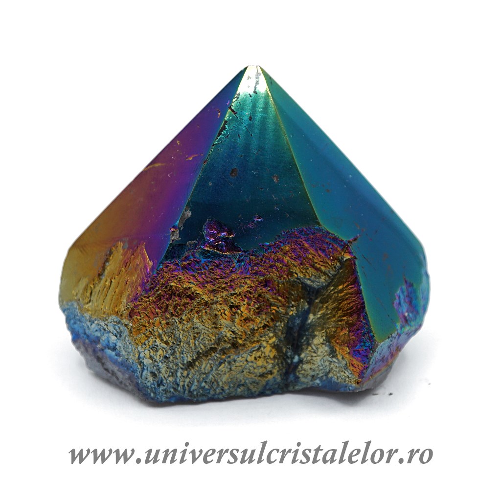 Ametist Ametist titan aura varf cu baza unicat m05
