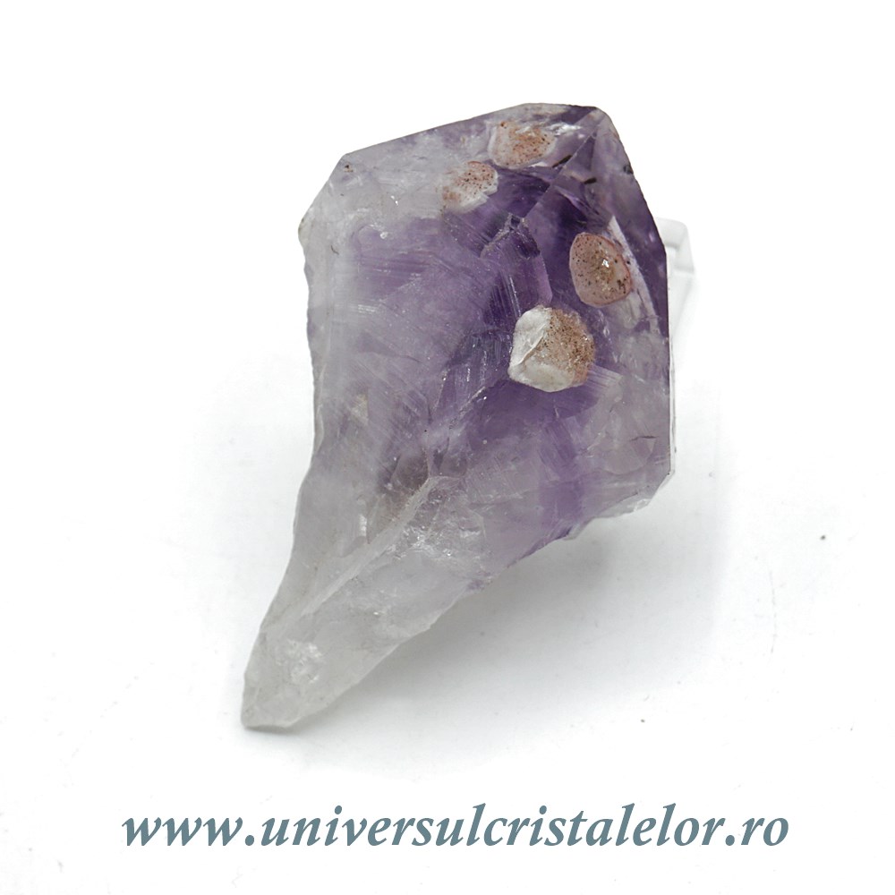 Hobbies & Creative Arts Varf ametist mineral unicat m16