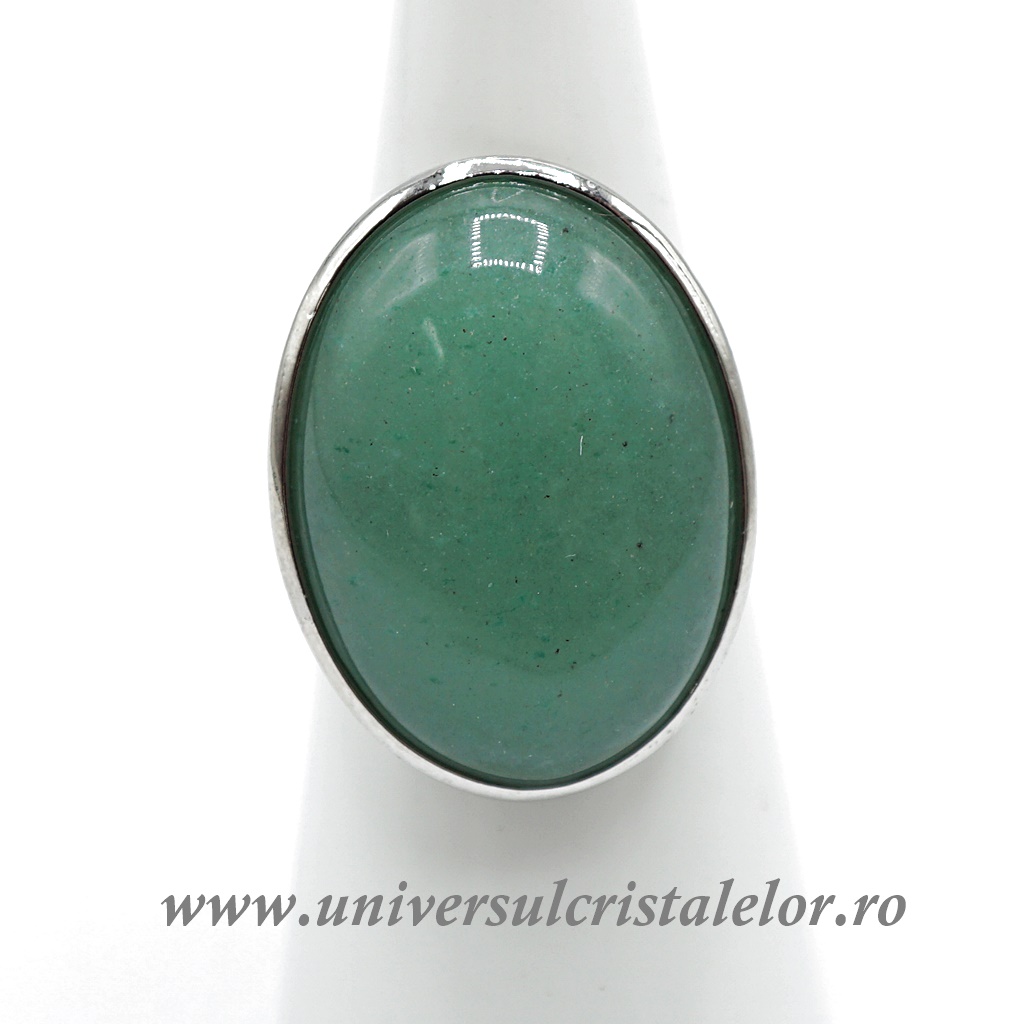 Rings Inel aventurin oval reglabil m5
