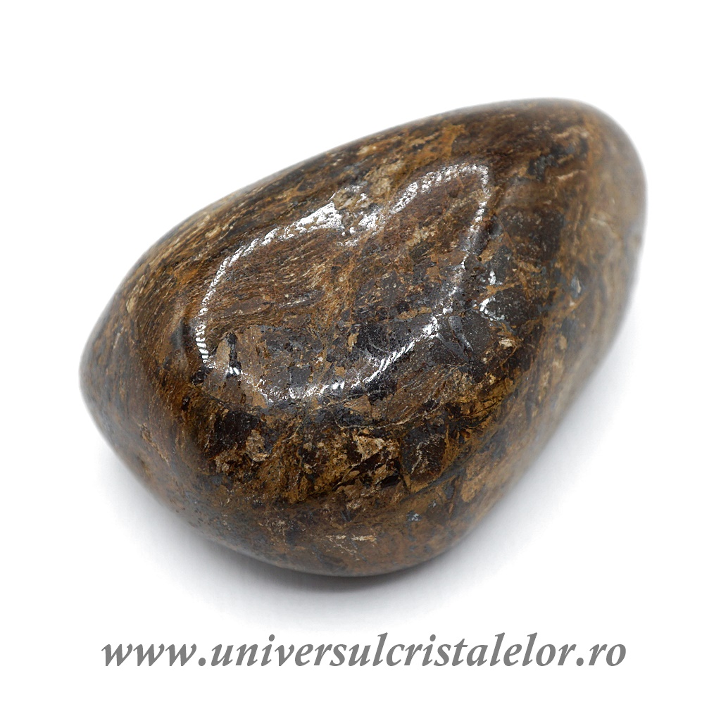 Collectibles Bronzit piatra rulata