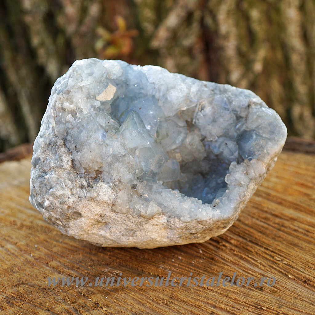 Celestina mineral unicat m3