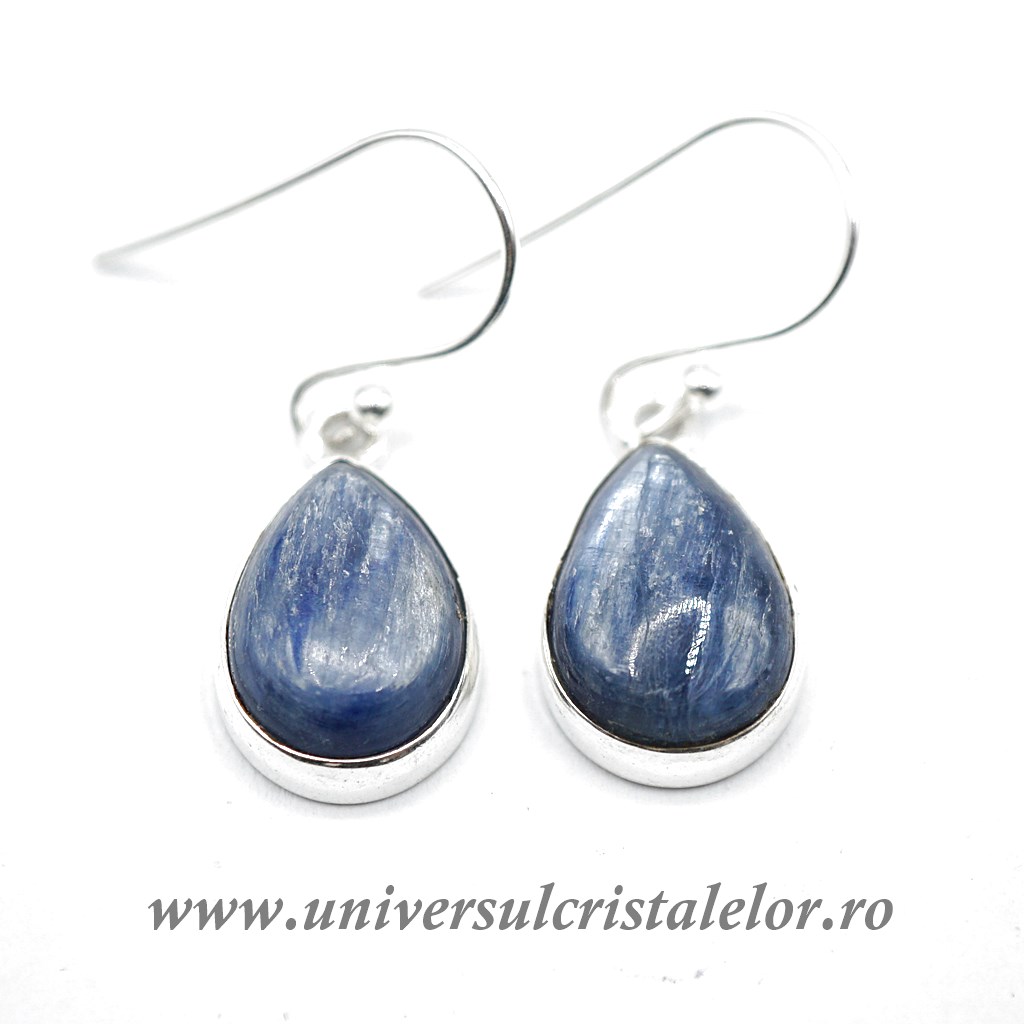 Earrings Cercei cianit