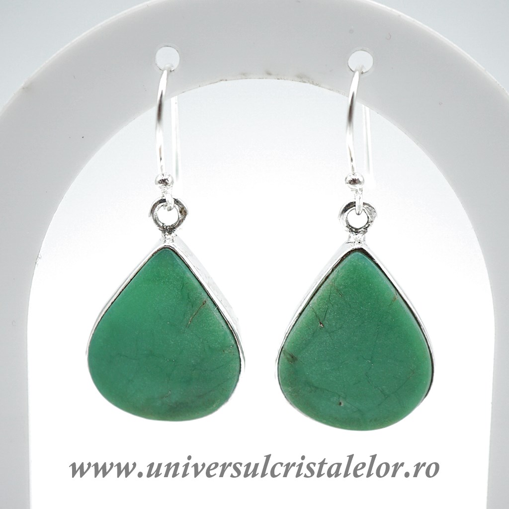 Earrings Cercei crisopraz