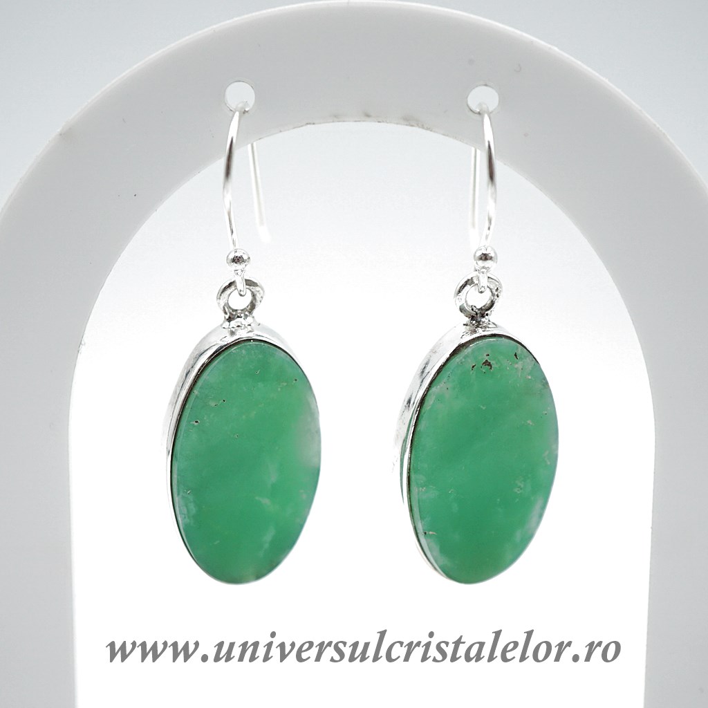 Earrings Cercei crisopraz