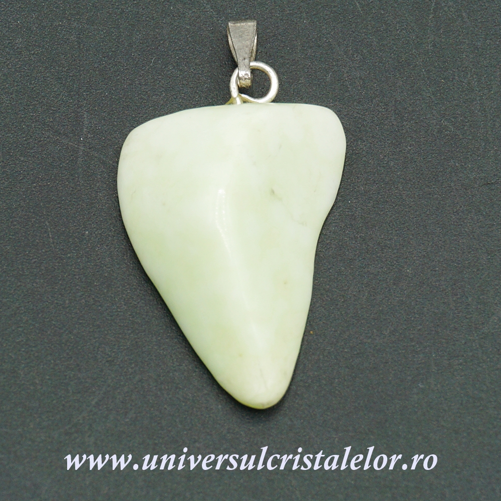 Pandantiv crisopraz lamaie