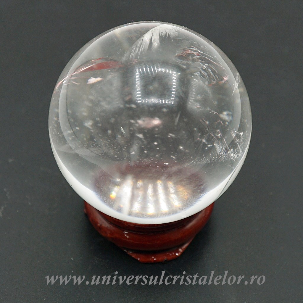 scrumiera cristal Sfera cristal de stanca