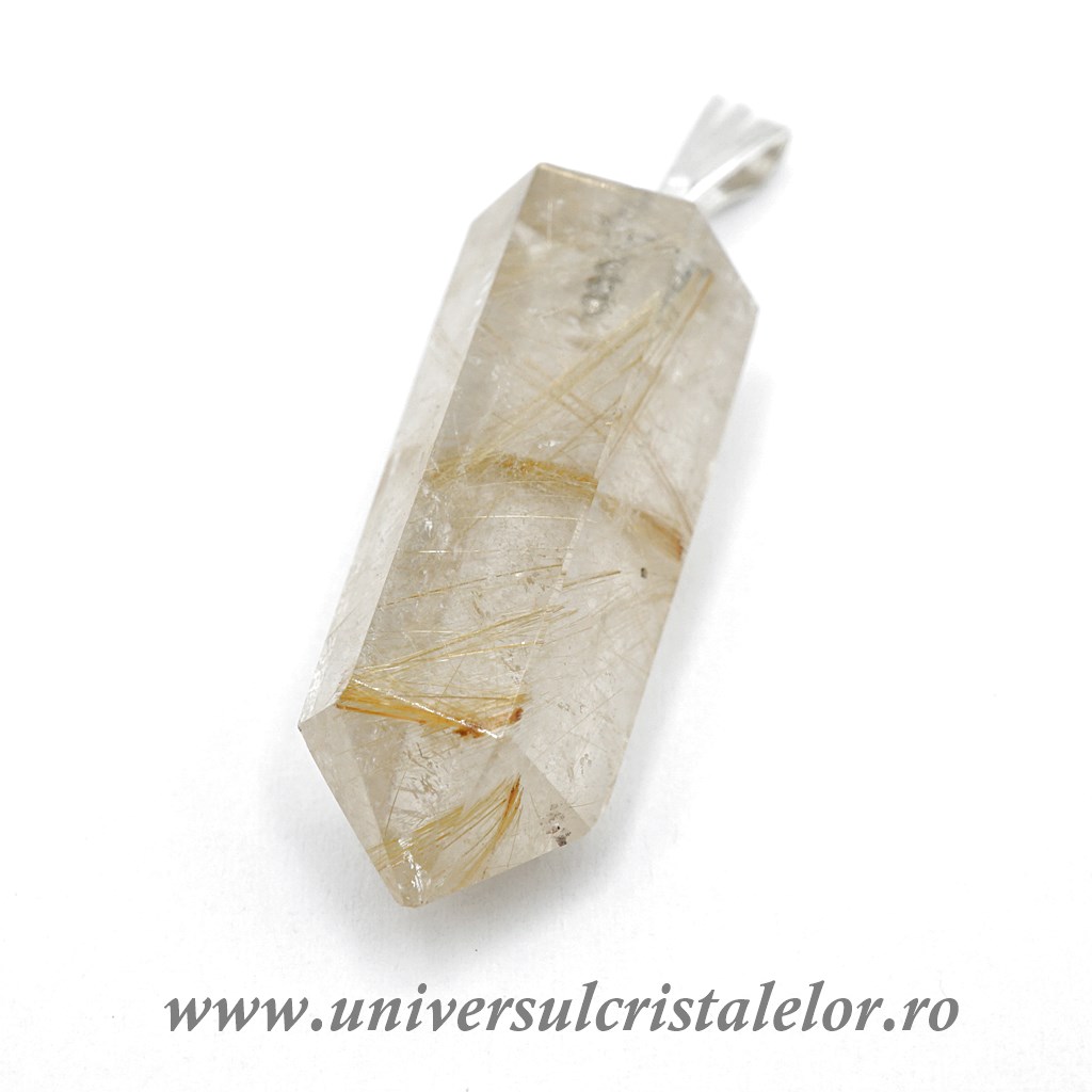 Charms & Pendants Pandantiv cuart rutilat m2