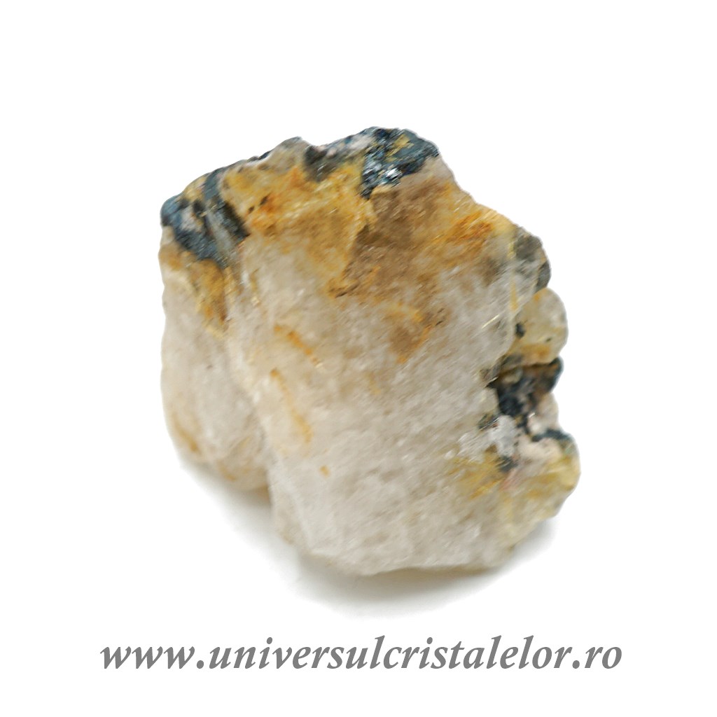 Cuart rutilat cu hematit