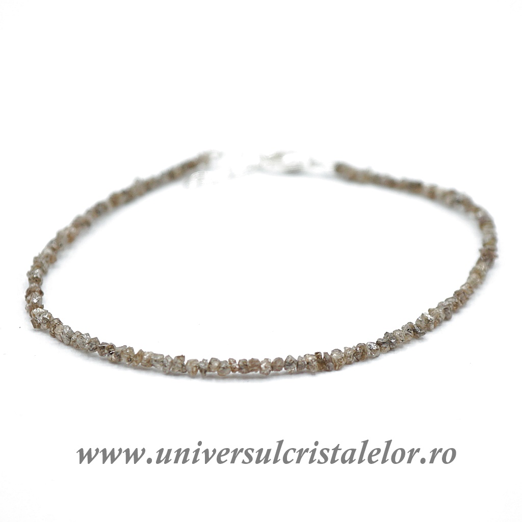Bracelets Bratara diamant brut 3 mm