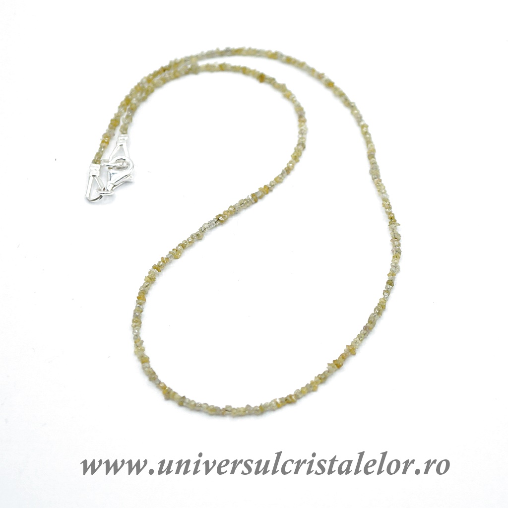 Necklaces Colier diamant brut 2,4 mm