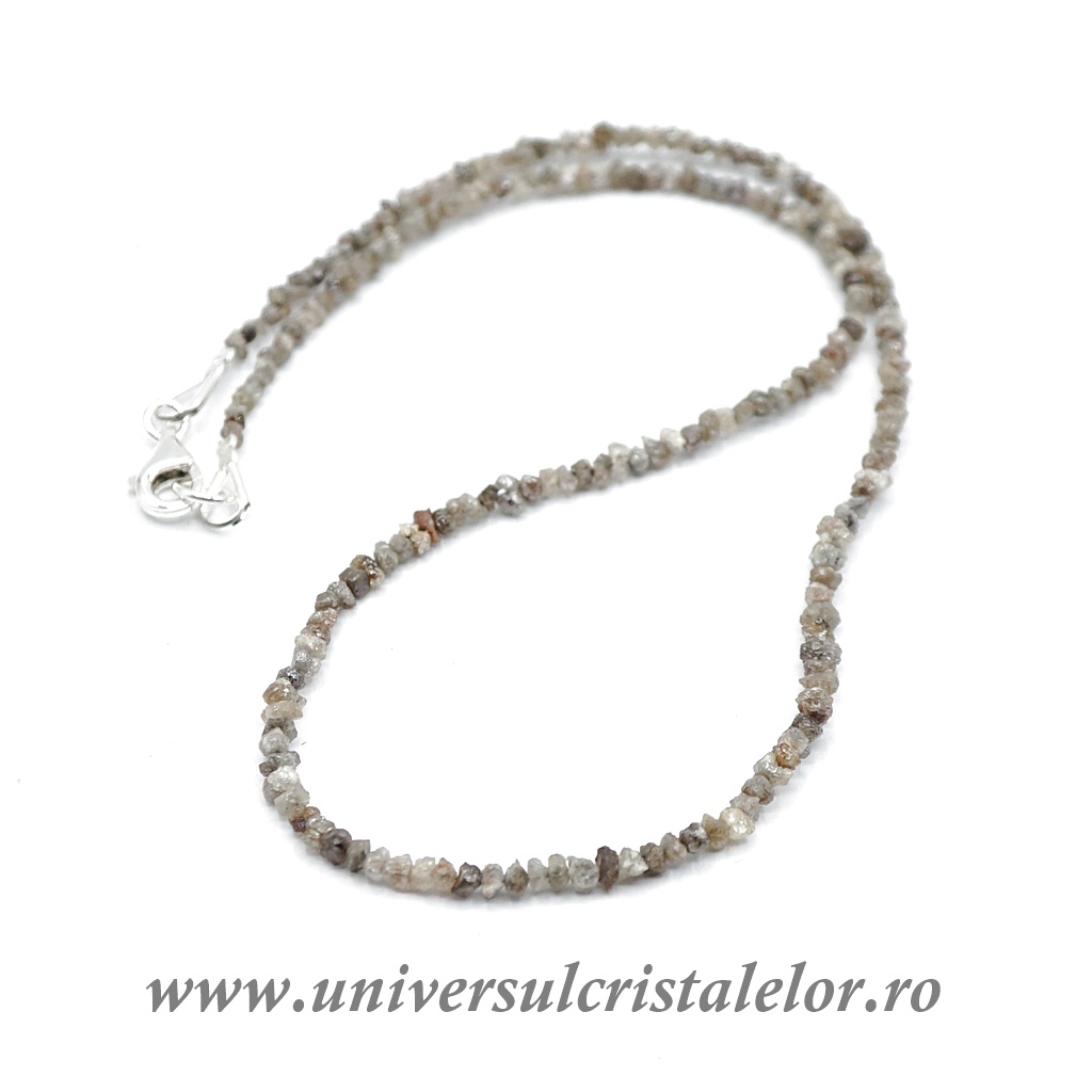 Necklaces Colier diamant brut 3 mm