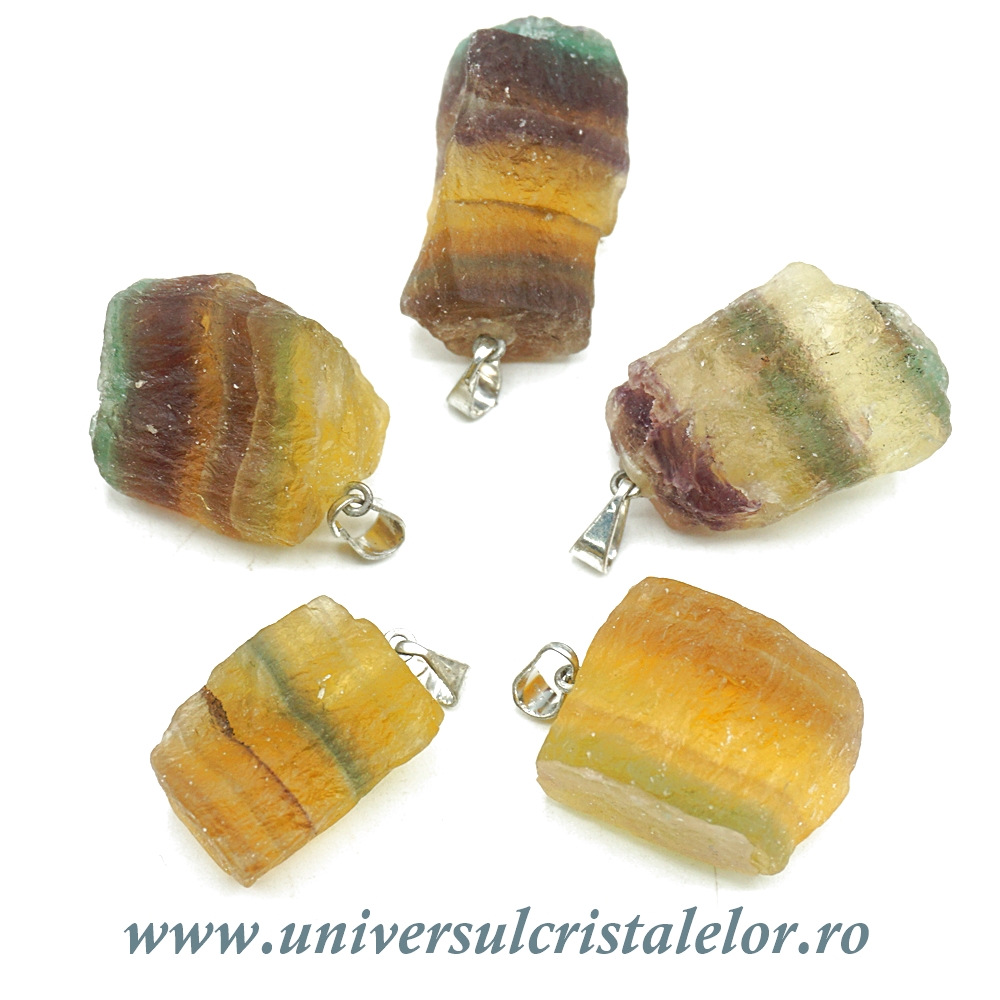 Pandantiv fluorina multicolora