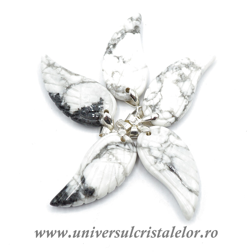 Charms & Pendants Pandantiv howlit aripa de inger m2