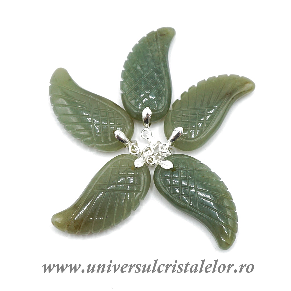Aquarium Decor Pandantiv jad aripa de inger m1