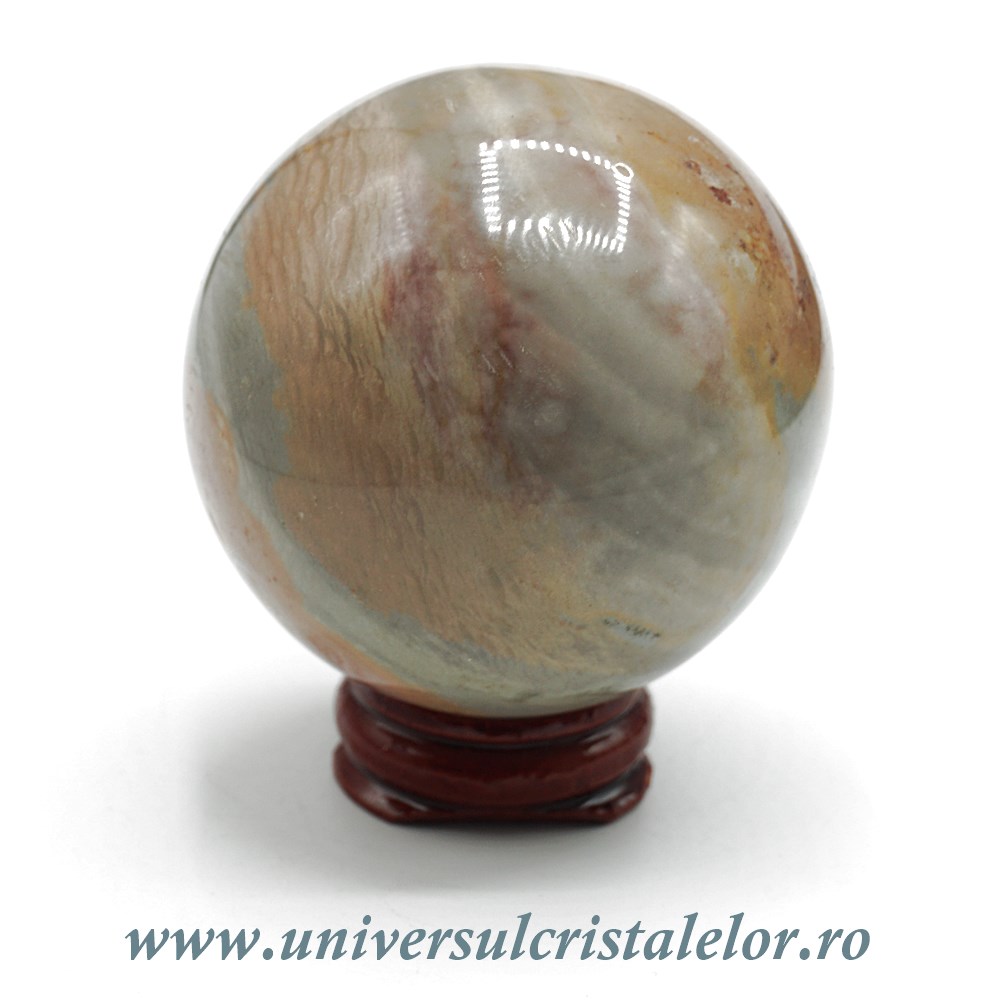 Jasp Sfera jasp policrom