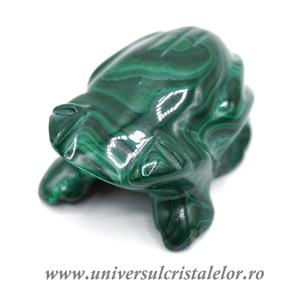 Artwork Figurina malachit broasca raioasa