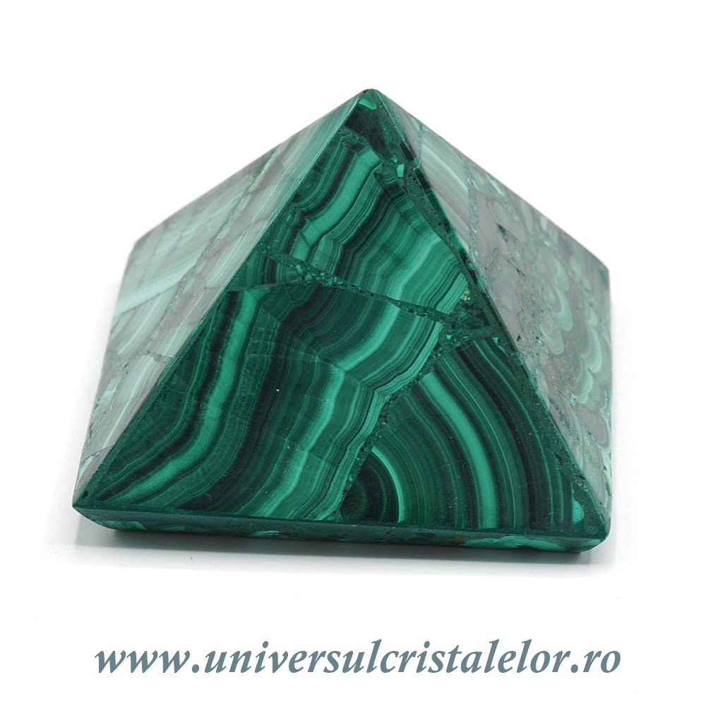 Malachit Piramida malachit
