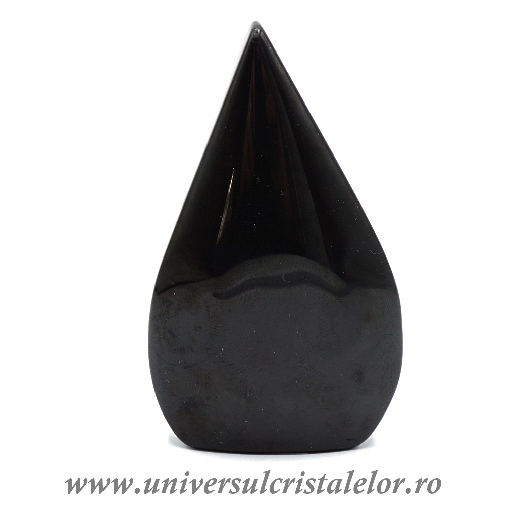 Artwork Obsidian curcubeu sculptura flacara m3