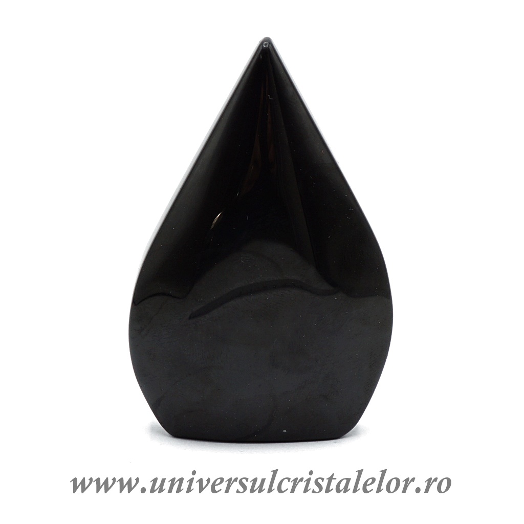 Artwork Obsidian curcubeu sculptura flacara m4