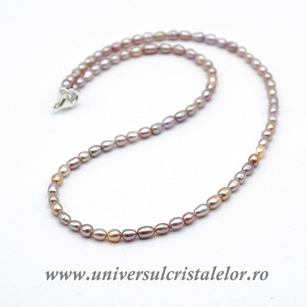 Necklaces Colier perle 4.3 mm