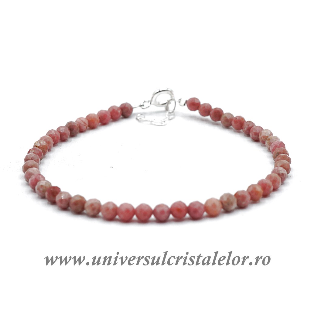 Bracelets Bratara rodonit rotund fatetat - 3.7 mm ( m2 )