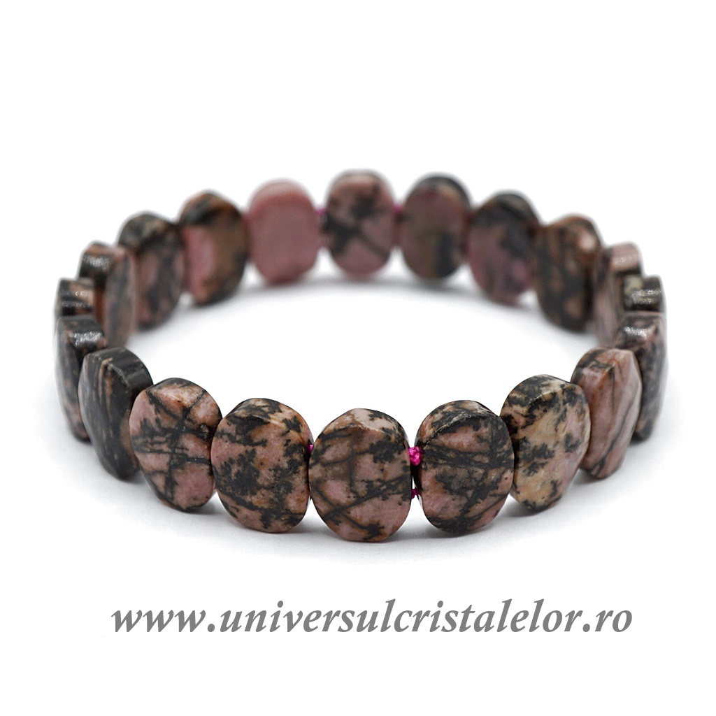 Bracelets Bratara rodonit fatetat
