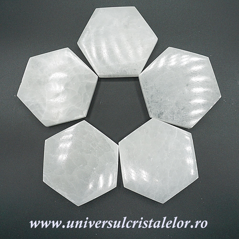 pahar espresso Selenit suport hexagon