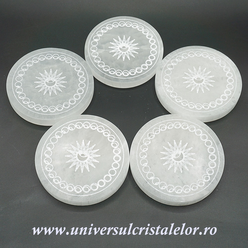 pahar espresso Selenit suport fazele lunii