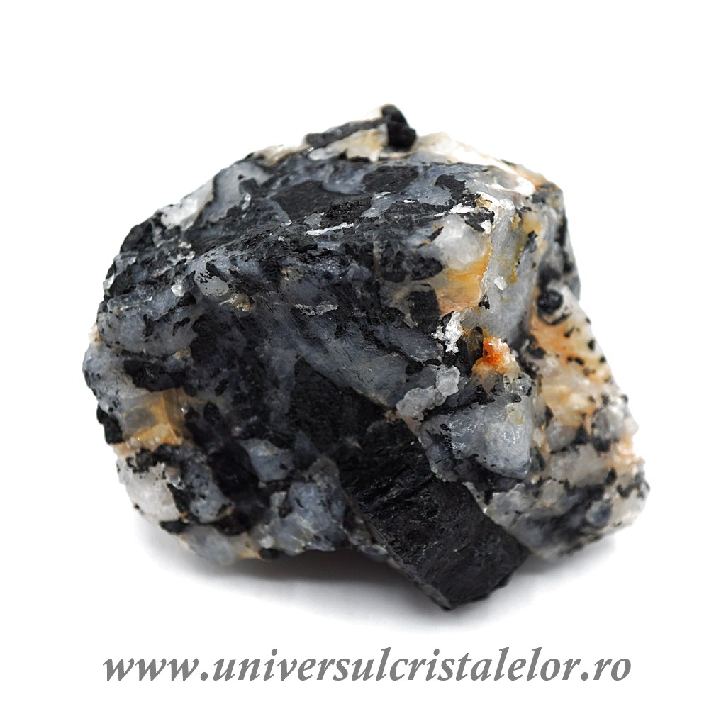 spalaturi in urechi Turmalina neagra in cuart